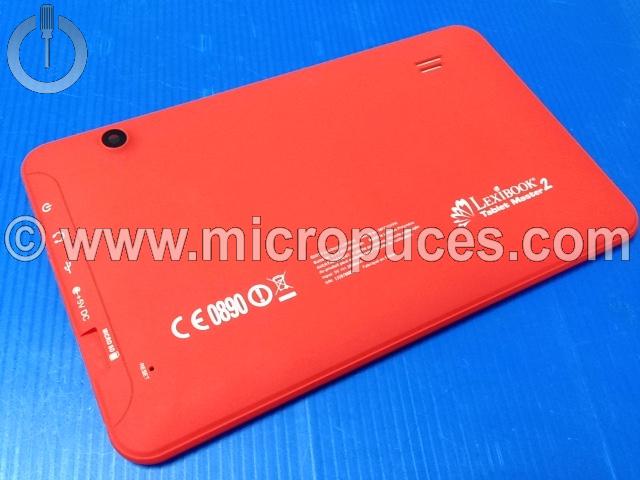 Coque arrire rouge pour LEXIBOOK Tablet Master 2